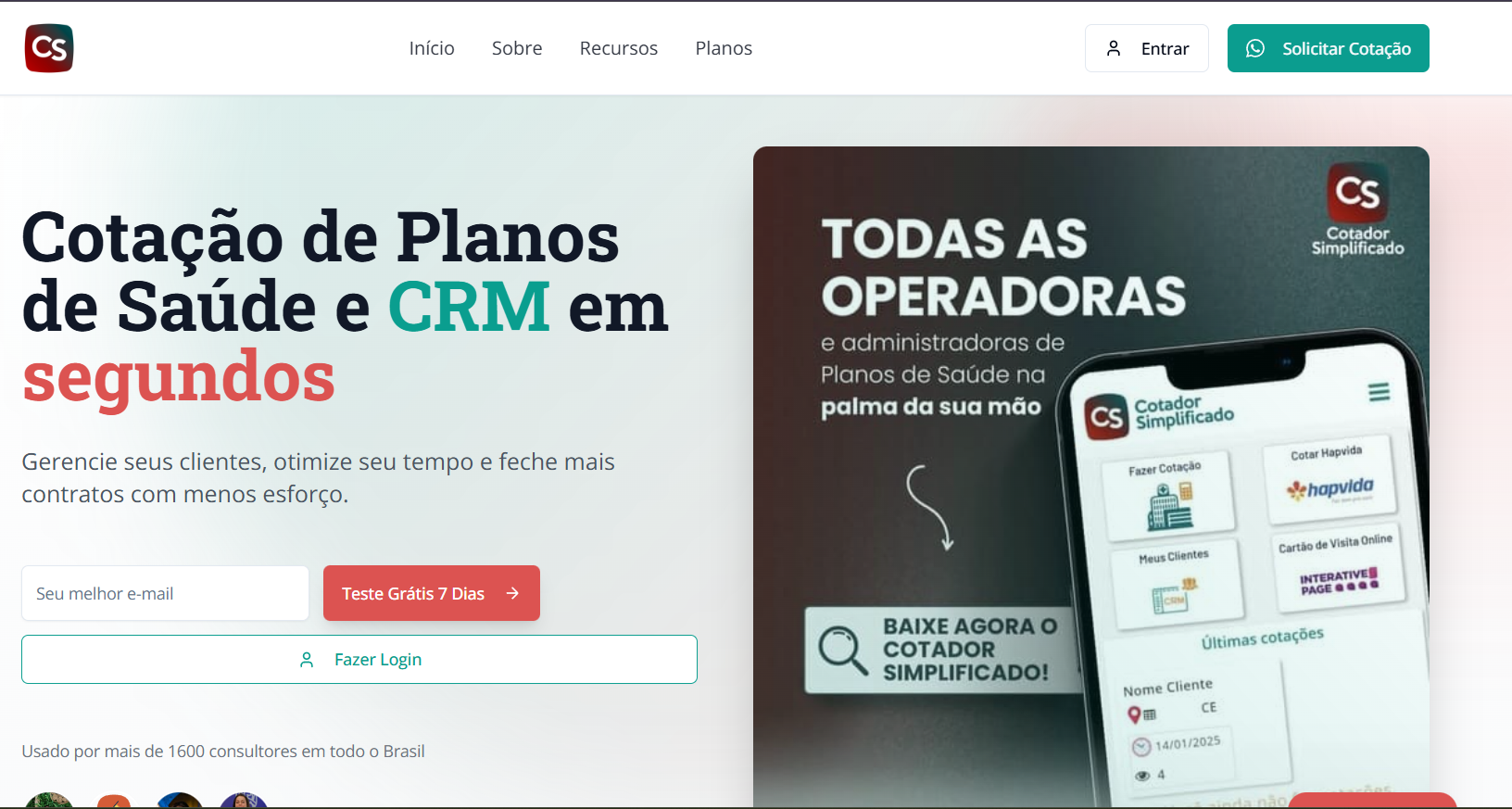 Cotador Simplificado